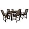Highwood Usa Weatherly 7pc Rectangular Counter Height Outdoor Patio Furniture Dining Set 72 x 42 AD-ST7WL2CO4BA-ACE - alternate 1